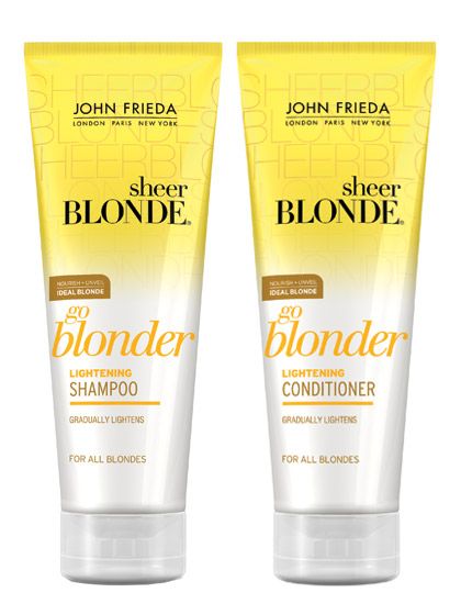 Shampoo + condicionador John Frieda Go Blonder